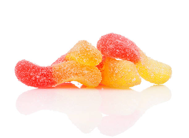 istock Jellied candies  isolated on white 178856886