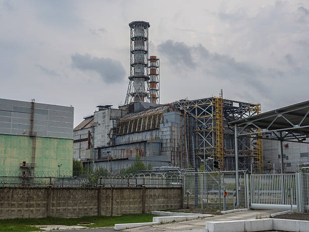 istock Destroyed Chernobyl Reactor 4 178857390