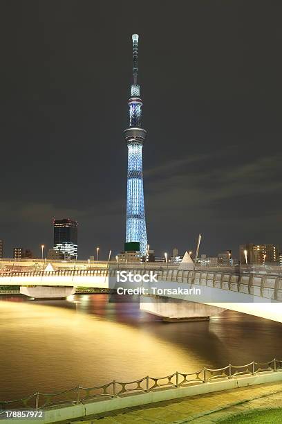 Blick Auf Tokyo Sky Tree Stockfoto und mehr Bilder von Abenddämmerung - Abenddämmerung, Architektur, Asiatische Kultur