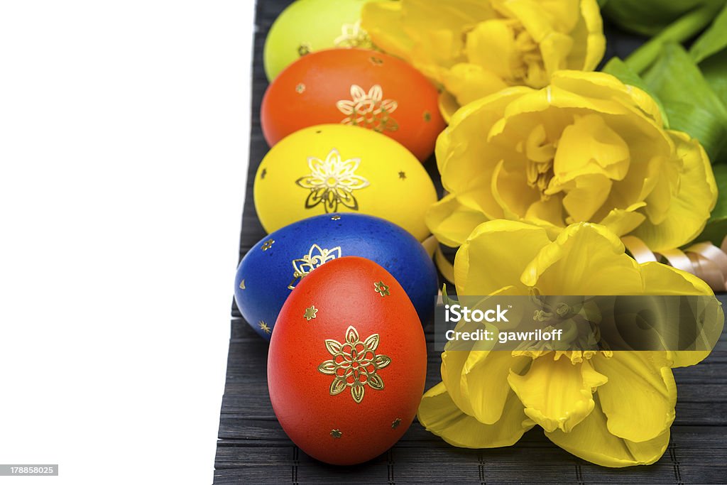 Ovos de Páscoa - Foto de stock de Amarelo royalty-free