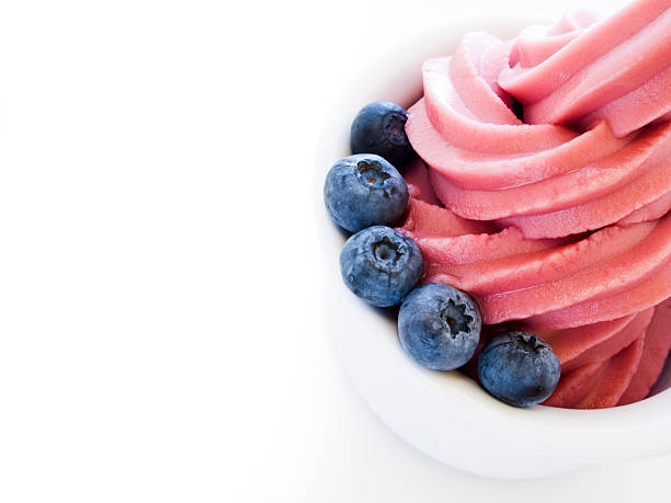 Frozen Yogurt stock photo