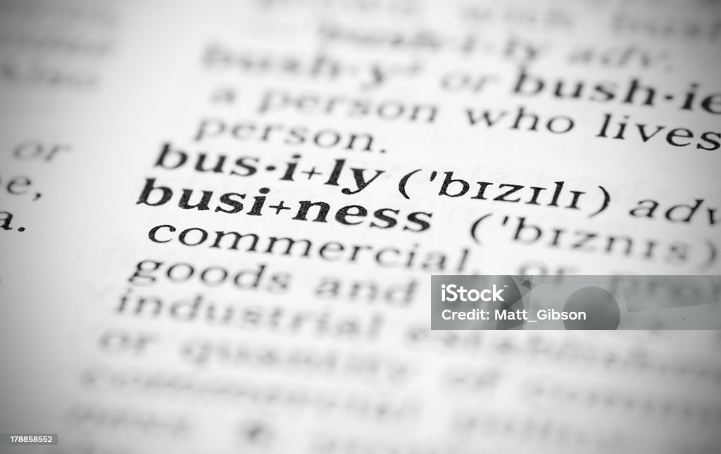 image de Macro de Dictionnaire définition pour les voyageurs d'affaires - Photo de Prononciation libre de droits