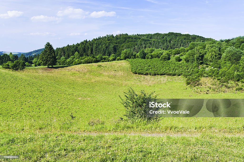 Пейзаж Горы Eifel низкой - Стоковые фото Gerolstein роялти-фри