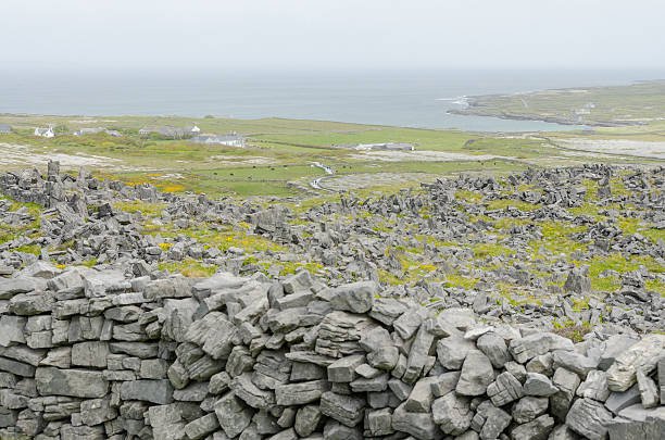 istock Irish landscape - view from Dun Aengus, an ancient fort. 178858758