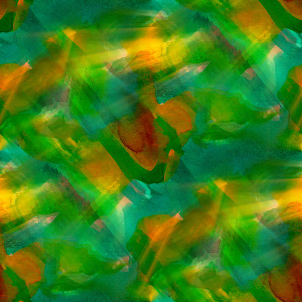 istock design watercolor yellow, green seamless background texture abst 178858984