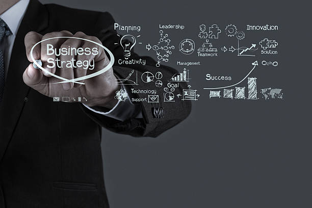 istock businessman hand working with new modern computer and business s 178859095
