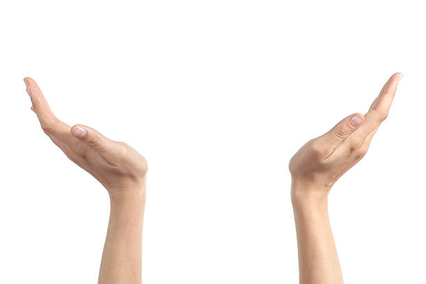 istock Woman hands with palms up holding something 178859321