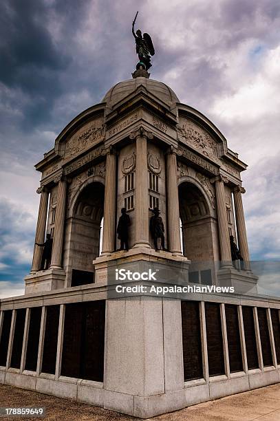 Burza Chmury Za Pensylwania Memorial Gettysburg Stan Pensylwania - zdjęcia stockowe i więcej obrazów Architektura