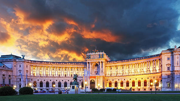 Vienna Hofburg Palace Vienna Hofburg palace hofburg imperial palace stock pictures, royalty-free photos & images