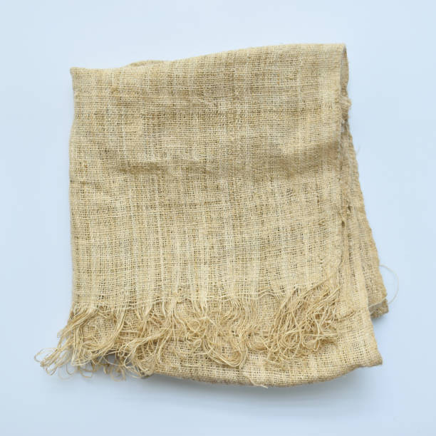istock torn sackcloth isolated on white background, burlap fabric texture for design 1788600835