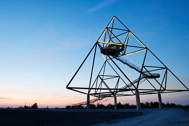 tedraeder bottrop przez noc - local landmark zdjęcia i obrazy z banku zdjęć