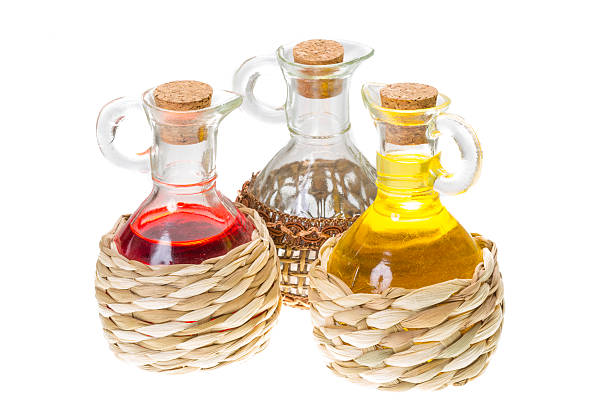 istock Bottles with oil and vinegar 178860950