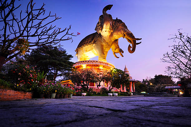 Erawan elephant museum in Thailand