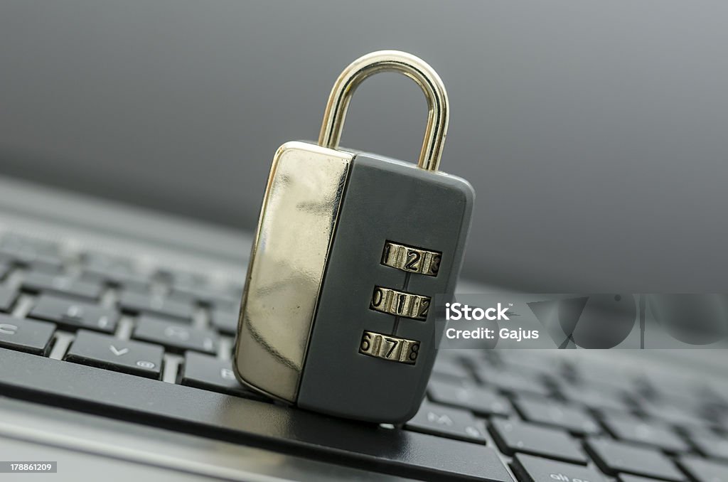 Segurança da Internet - Royalty-free Cadeado Foto de stock