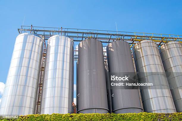 Refinery Stock Photo - Download Image Now - Aluminum, Blue, Business