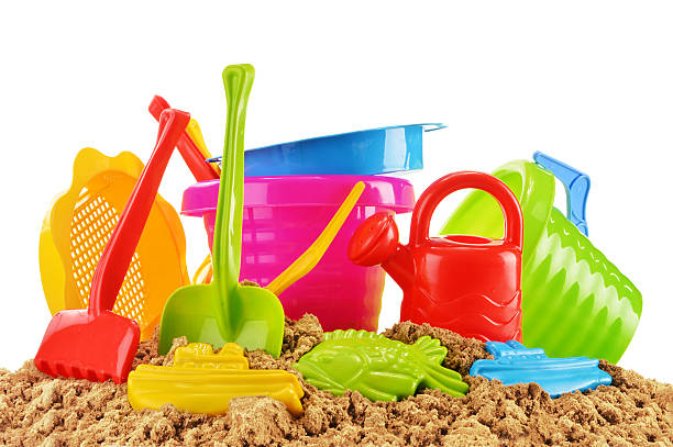istock Plastic toys for playing in sandpit and on the beach 178861613