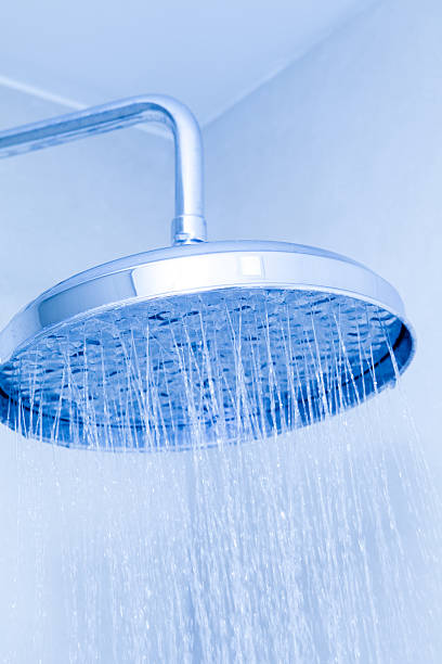 istock Shower with running water drops 178862560