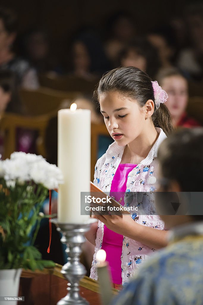 Lautet der Gebet - Lizenzfrei Konfirmation Stock-Foto