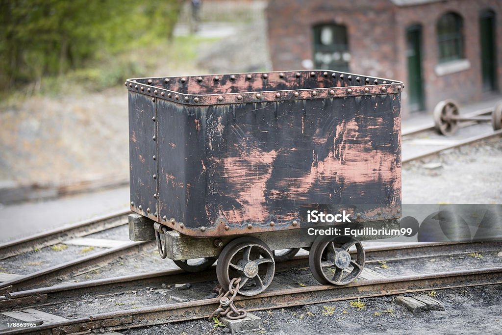 Coal Einkaufswagen - Lizenzfrei Einkaufswagen Stock-Foto