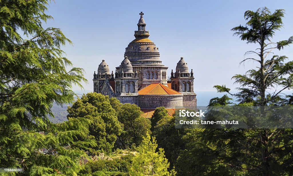 Basilica of Santa Luzia, Portugal Basilica de Santa Luzia at Monte Santa Luzia near Viana do Castelo, Portugal Viana do Castelo District Stock Photo