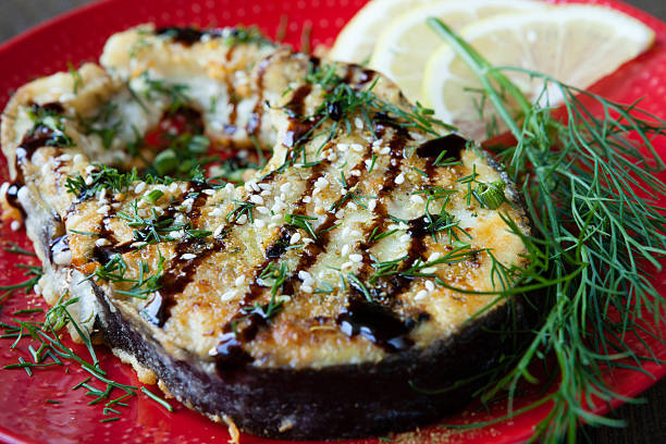 istock grilled fillet of fish escolar 178864756