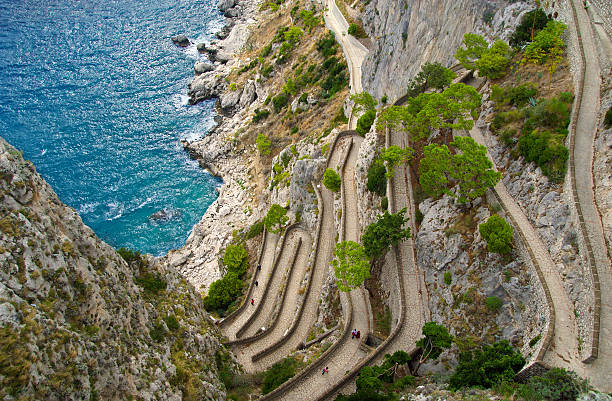 istock Capri, Via Krupp, Italy. 178865368