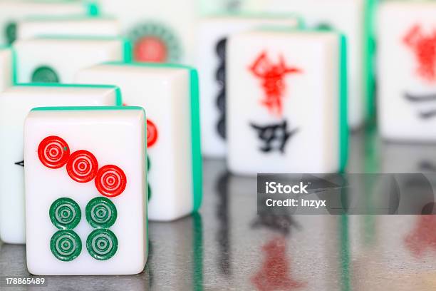 Mahjongg Fliesen Stockfoto und mehr Bilder von Mah-Jongg - Mah-Jongg, Anziehen, Asien