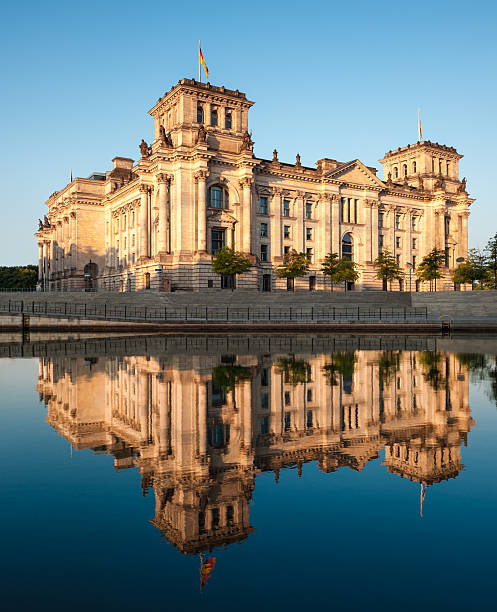 istock The Reichstag building reflected in river 178865772