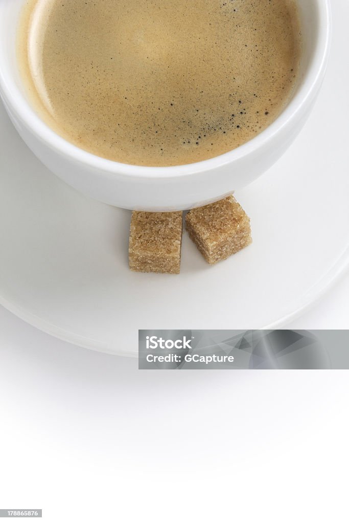 simple taza de café espresso - Foto de stock de Azúcar libre de derechos