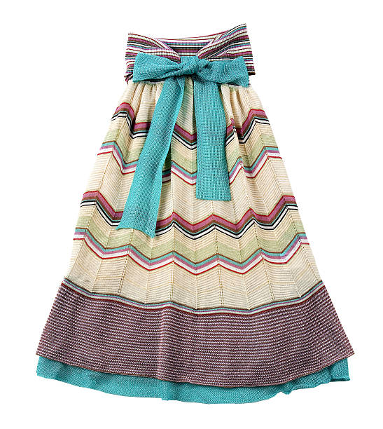 istock Knitted pleated strapless dress 178866290