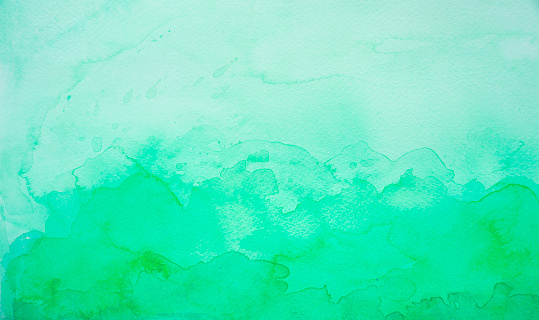 abstract ocean watercolor painting on watercolor paper. My own work.