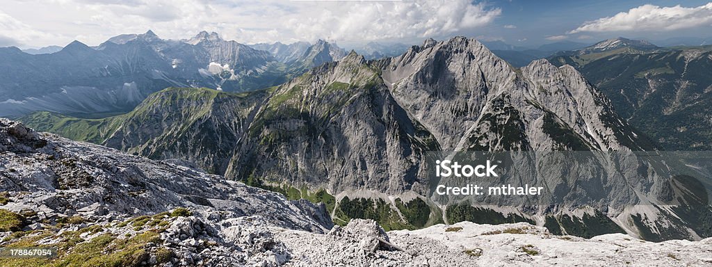 Karwendel Panorama - Zbiór zdjęć royalty-free (Alpinizm)