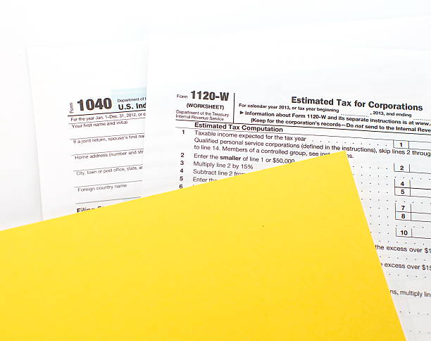istock U.S. income tax form 178867279