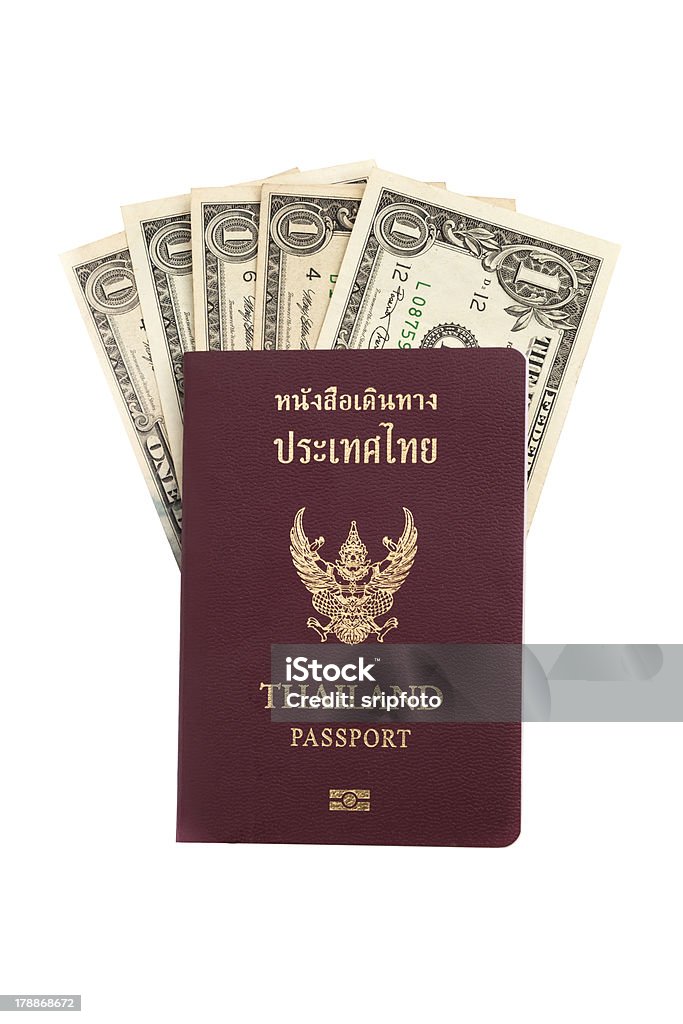 Tailandia pasaporte - Foto de stock de Carnet de identidad libre de derechos