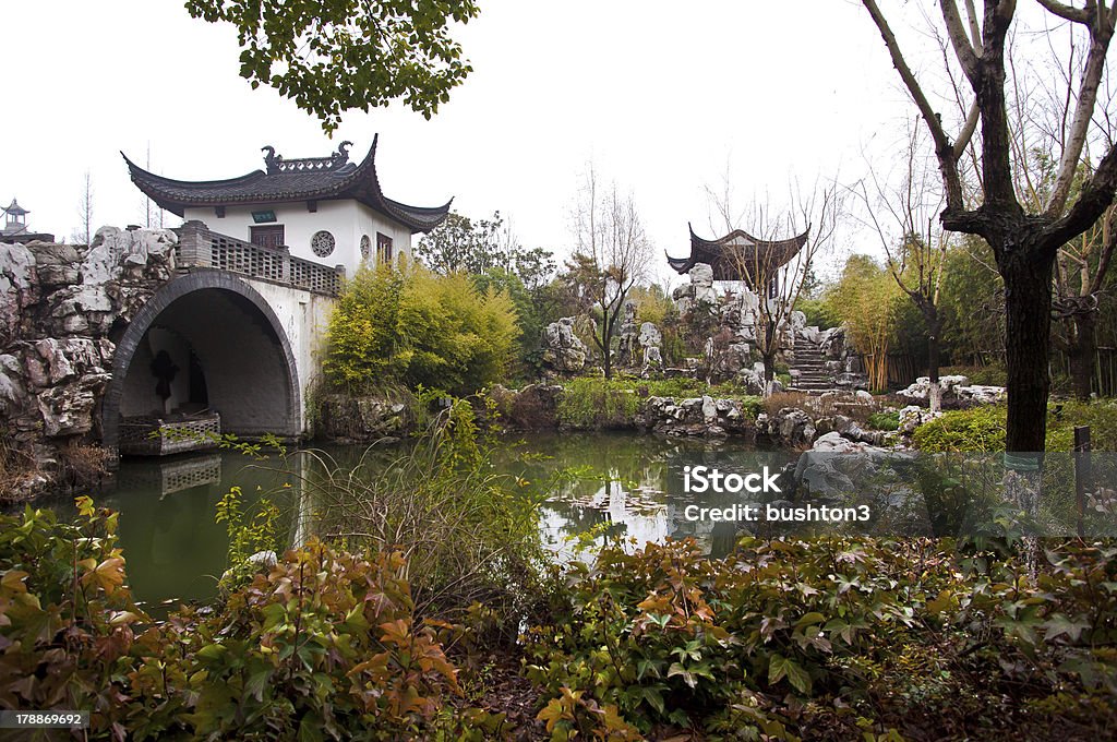Kezhi 정원, 주자자오, Shanghai, China - 로열티 프리 0명 스톡 사진