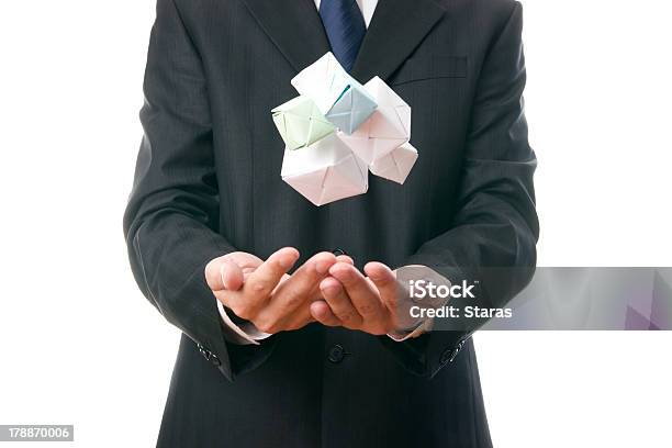 Pyramid Of Cubes Stock Photo - Download Image Now - Cube Shape, Levitation, Mid-Air