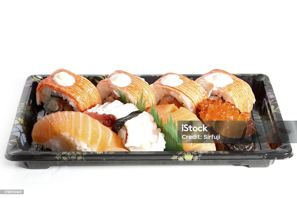 Sushi giapponese - Foto stock royalty-free di Alimentazione sana