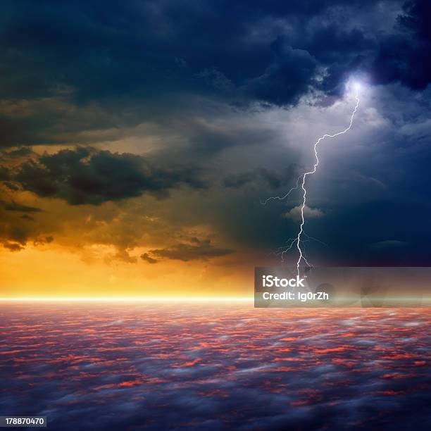 Dramatic Sunset Stock Photo - Download Image Now - Accidents and Disasters, Atmospheric Mood, Awe