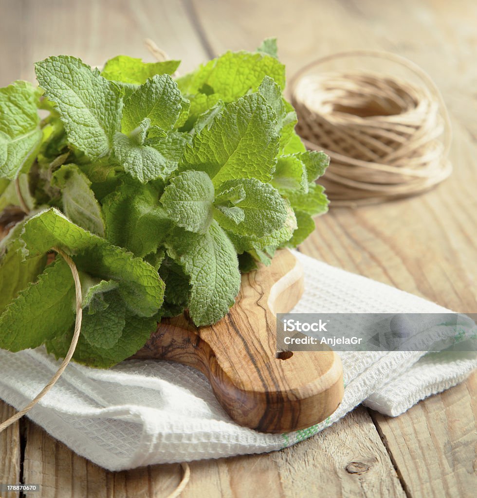 Frische Minze - Lizenzfrei Bildhintergrund Stock-Foto