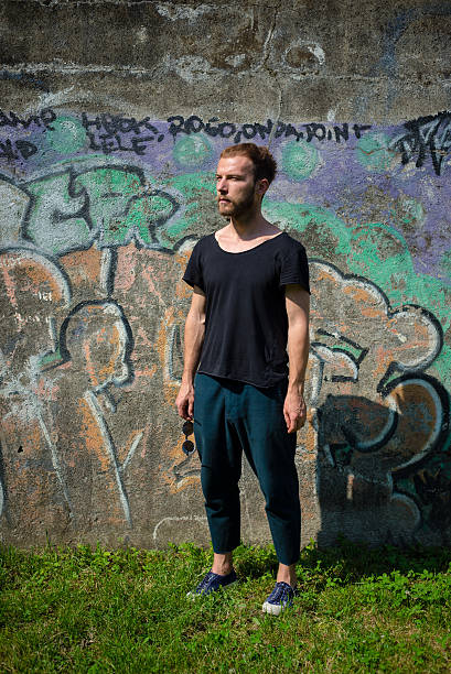 istock hipster modern stylish blonde man 178870890