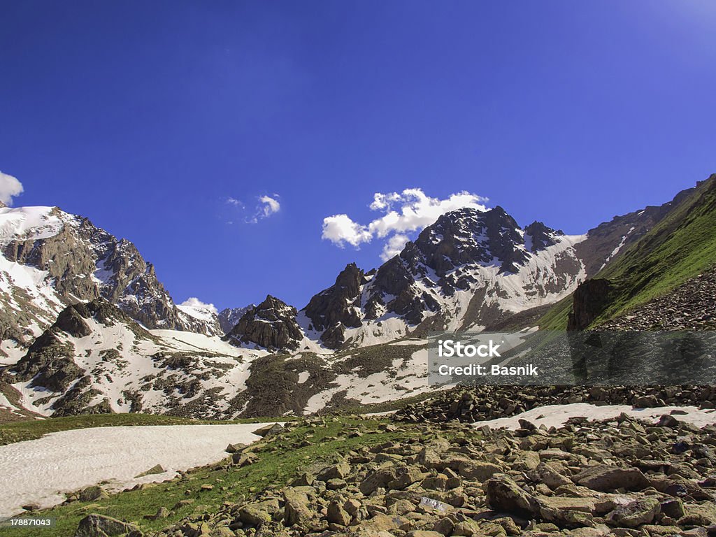 Abay peak Big mountain abay peak snow outdoors Activity Stock Photo