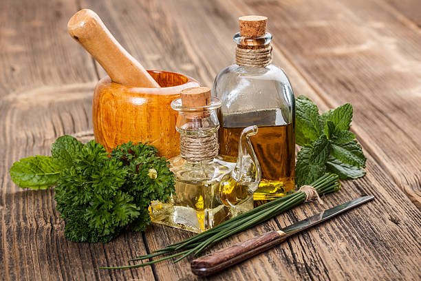 istock Olive oil  and herbs 178872400