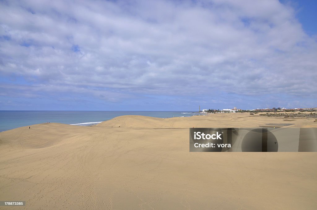 Dunes a Maspalomas, Gran Canaria - Foto stock royalty-free di Ambientazione esterna