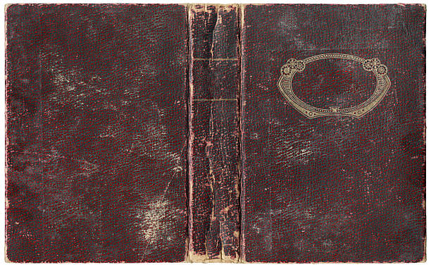 Old open book 1918 Old open book cover - circa 1918 - isolated on white - perfect details - xl size 1918 stock pictures, royalty-free photos & images