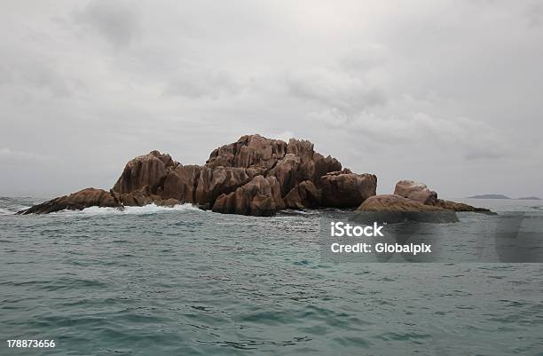 Part St Pierre Island During A Rainy Day Seychelles Africa Stock Photo - Download Image Now