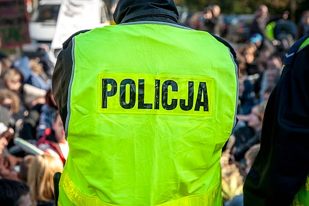istock Polish police in action 178874590