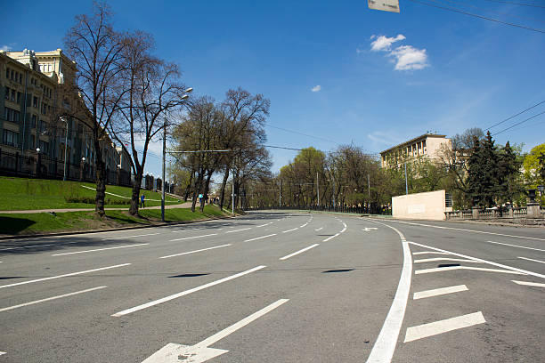 istock Road in Moscow 178874638