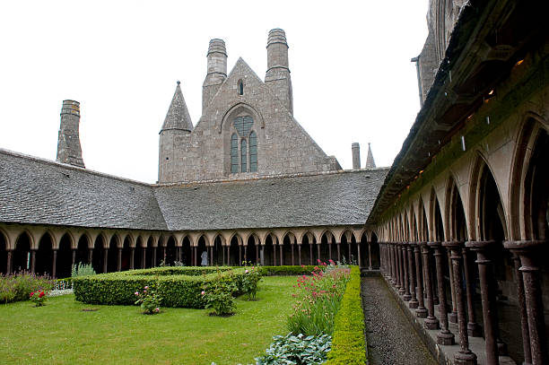 istock Monastery in Mont Saint Michel 178874769