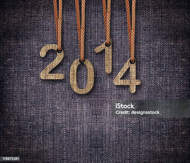 Photo libre de droit de Nouvel An 2014 banque d'images et plus d'images libres de droit de 2014 - 2014, Corde, Créativité