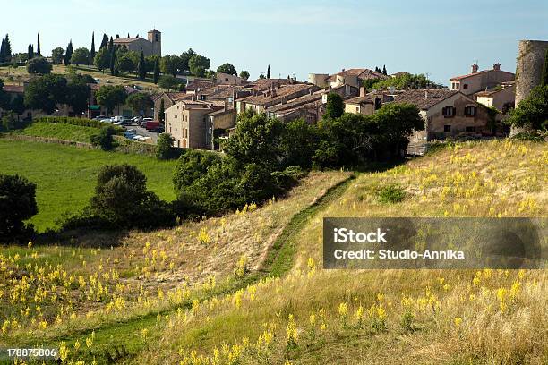 Tourtour Village Provence Stock Photo - Download Image Now - Agricultural Field, Beauty, Beauty In Nature